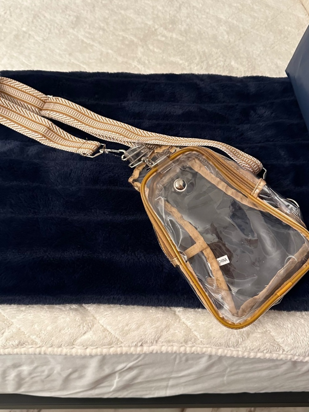 Clear Mini Crossbody Backpack